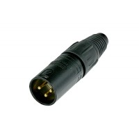 Conector XLR Neutrik NC3MX-B