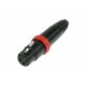 CONECTOR XLR NEUTRIK NC3FXS-B