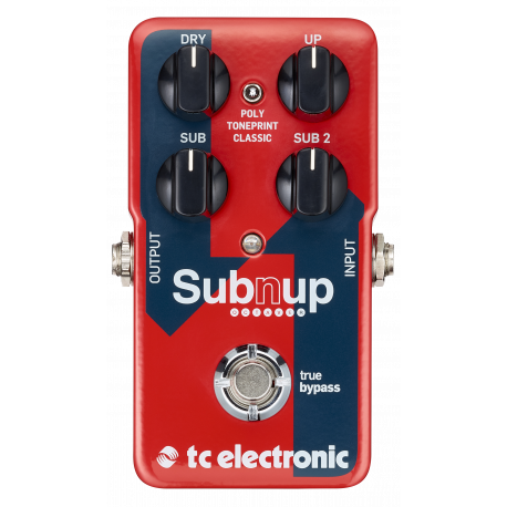 PROCESOR CHITARA TC ELECTRONIC Sub 'N' Up Octaver Tone Pitch