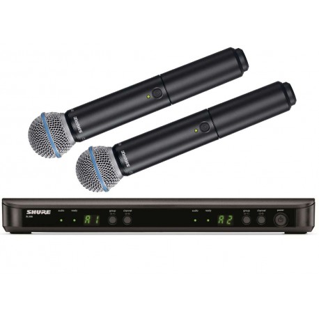 MICROFON WIRELESS SHURE BLX288-BETA58