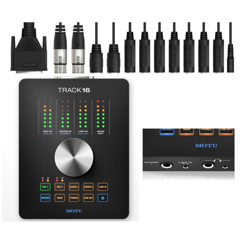 Track16 Hybrid Interfata Audio Motu