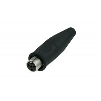 CONECTOR XLR REAN RT4FC-B-W