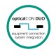 Conector Optic Panou Neutrik NO2-4FDW-A