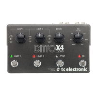 Procesor Chitara TC Electronic Ditto X4 Looper