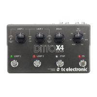 PROCESOR CHITARA TC ELECTRONIC DITTO X4 LOOPER