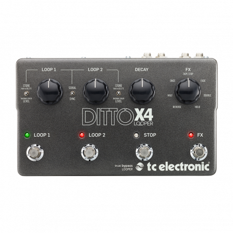 PROCESOR CHITARA TC ELECTRONIC DITTO X4 LOOPER