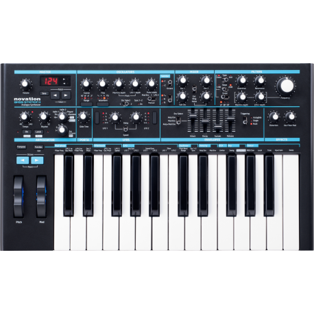 CLAVIATURA MIDI NOVATION BASS STATION II