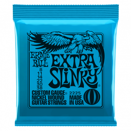 SET CORZI CHITARA ELECTRICA ERNIE BALL Extra Slinky 8-38 Nickel Wound