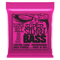 SET CORZI CHITARA BASS ERNIE BALL Super Slinky Bass 5 40-125 Nickel Wound