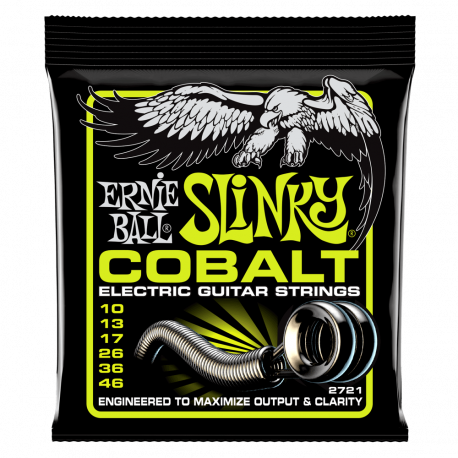 SET CORZI CHITARA ELECTRICA ERNIE BALL Regular Slinky Cobalt 10-46