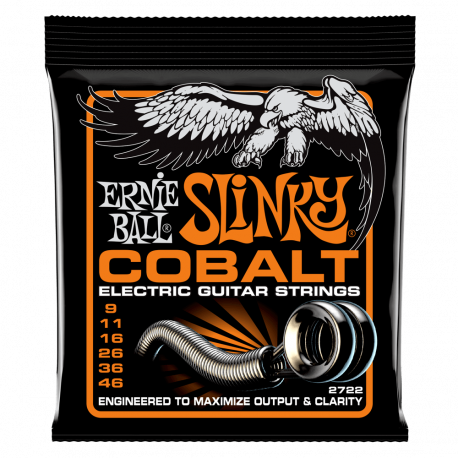 SET CORZI CHITARA ELECTRICA ERNIE BALL Hybrid Slinky Cobalt 9-46