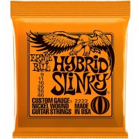 Set Corzi Chitara Electrica Ernie Ball Hybrid Slinky 9-46 Nickel Wound