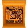 Set Corzi Chitara Electrica Ernie Ball Hybrid Slinky 9-46 Nickel Wound