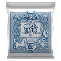 SET CORZI CHITARA CLASICA ERNIE BALL Ernesto Palla 28-42 Clear Silver