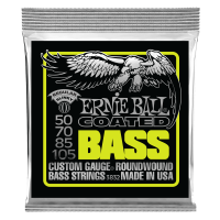 SET CORZI CHITARA BASS ERNIE BALL Coated Regular Slinky Bass 50-105