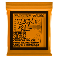 SET CORZI CHITARA ELECTRICA ERNIE BALL Hybrid Slinky 9-46 Pure Nickel
