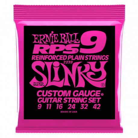 Set Corzi Chitara Electrica Ernie Ball Super Slinky RPS 9-42