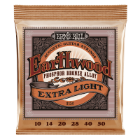 SET CORZI CHITARA ACUSTICA ERNIE BALL Earthwood 10-50 Extra Light Phosphor Bronze