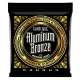 Set Corzi Chitara Acustica Ernie Ball Aluminum Bronze Medium Light 10-50