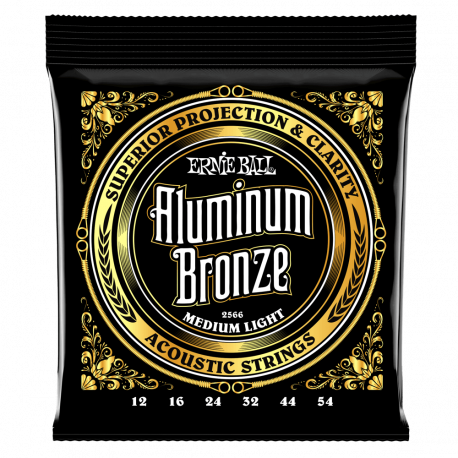 SET CORZI CHITARA ACUSTICA ERNIE BALL Aluminum Bronze Extra Light 10-50