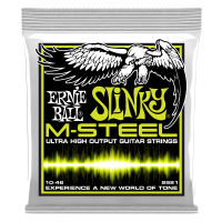 Set Corzi Chitara Electrica Ernie Ball M-Steel Hybrid Slinky 10-46