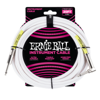 CABLU INSTRUMENT ERNIE BALL 20 WHITE