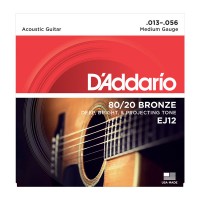 Set Corzi Chitara Acustica D'addario EJ12-3D