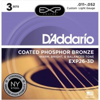 SET CORZI CHITARA ACUSTICA D'ADDARIO EXP26-3D