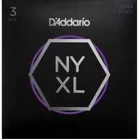 SET CORZI CHITARA ELECTRICA D'ADDARIO NYXL1149-3P
