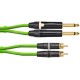 Cablu Audio Cordial Ceon DJ 1.5 G, Plug/RCA, Verde Neon