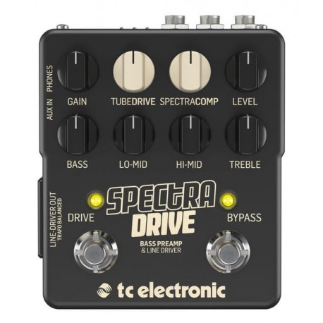 PROCESOR CHITARA TC ELECTRONIC SPECTRADRIVE BASS