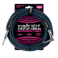 Cablu Instrument Ernie Ball 7 Braided Blue