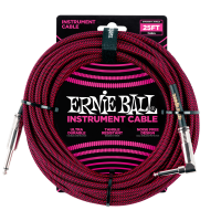 Cablu Instrument Ernie Ball 7 Braided Red