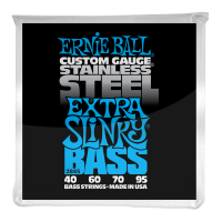 Set Corzi Chitara Bass Ernie Ball Extra Slinky Bass Stainless Steel 40-95