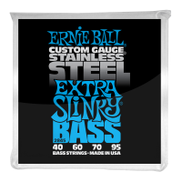SET CORZI CHITARA BASS ERNIE BALL Extra Slinky Bass Stainless Steel 40-95