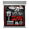 SET CORZI CHITARA ELECTRICA ERNIE BALL Coated Titanium Skinny Top Heavy Bottom 10-52