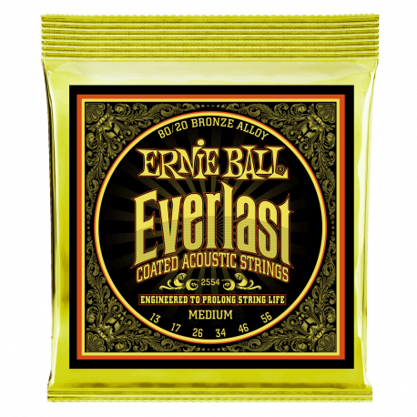 SET CORZI CHITARA ACUSTICA ERNIE BALL Everlast 13-56 Bronze