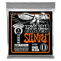 SET CORZI CHITARA ELECTRICA ERNIE BALL Coated Titanium Hybrid Slinky 9-46