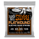 SET CORZI CHITARA BASS ERNIE BALL Hybrid Slinky Flatwound Bass 45-105