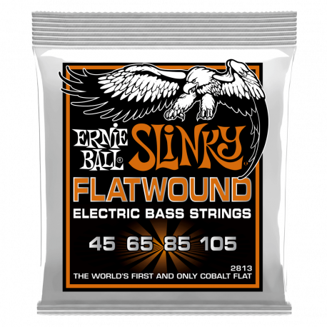 SET CORZI CHITARA BASS ERNIE BALL Hybrid Slinky Flatwound Bass 45-105