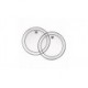 FATA TOBA REMO PINSTRIPE 22inch CLEAR