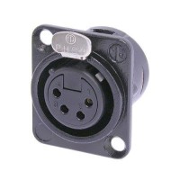 CONECTOR XLR NEUTRIK NC4FD-L-B-1