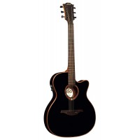 CHITARA ELECTRO-ACUSTICA LAG TRAMONTANE T100ASCE-BLK AUDITORIUM BLACK