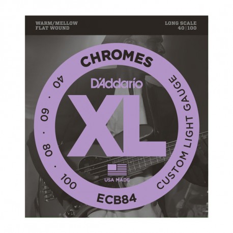 CORZI CHITARA BASS ELECTRICA D'ADDARIO CHROMES ECB84