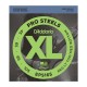 CORZI CHITARA BASS ELECTRICA D'ADDARIO PROSTEELS EPS165