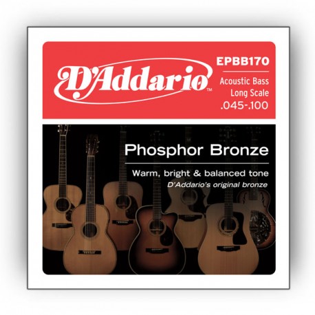 Set Corzi Chitara Bass Acustica D'Addario EPBB170