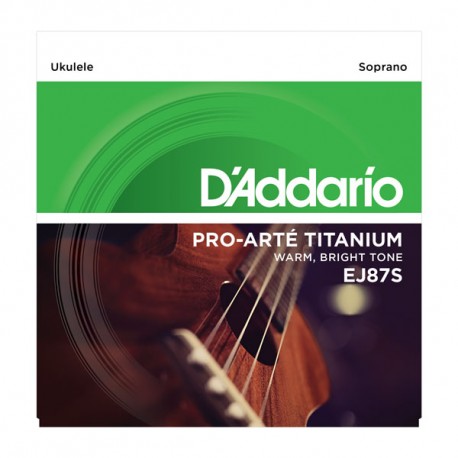 SET CORZI UKULELE D'ADDARIO EJ87S