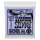 SET CORZI CHITARA ELECTRICA BARITON ERNIE BALL Baritone Slinky 13-72 Pure Nickel