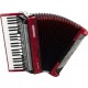 ACORDEON HOHNER BRAVO III 120 Red A16832