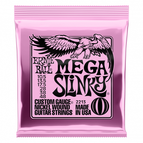 SET CORZI CHITARA ELECTRICA ERNIE BALL Nickel Wound Mega Slinky 10.5-48